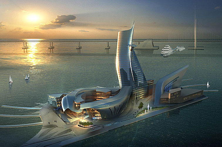 Busan Gwanganli Floating Island